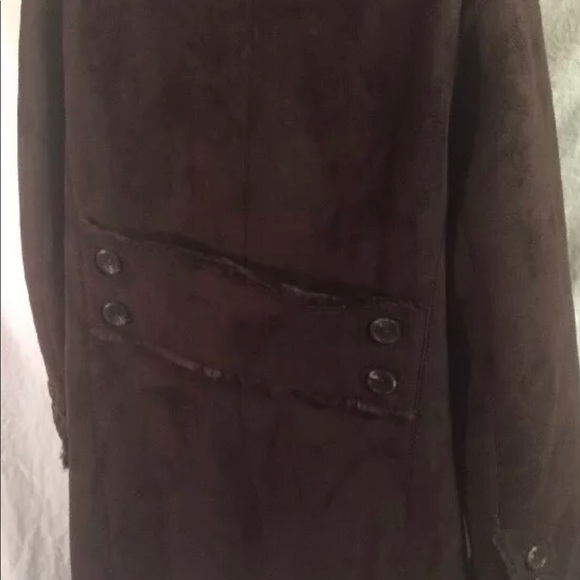 calvin klein suede coat - Picture 5 of 8